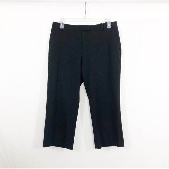 Calvin Klein Crop Dress Pants, Size 4, Black - Picture 1 of 4